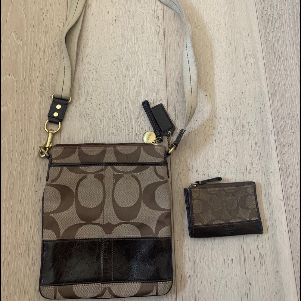 COACH purse and wallet included